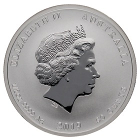 Moneda Australia 0,5 Dólares Año del Cerdo Plata 2019 P-Perth 1/2oz