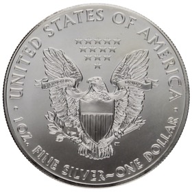 Moneda Estados Unidos 1 Dólar American Silver Eagle Plata 2016 1oz