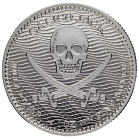Moneda Niue 2 Dólares Calico Jack Plata 2022 1oz