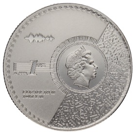 Moneda Tokelau 5 Dólares Vivat Humanitas Plata 2021 1oz