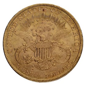 Moneda Estados Unidos 20 Dollars Double Eagle Liberty Oro 1900 33,43g