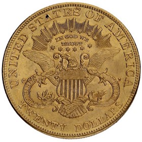Moneda Estados Unidos 20 Dollars Double Eagle Liberty Oro 1903 33,44g