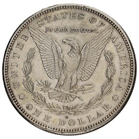 Moneda Estados Unidos Morgan Dollar Plata 1880 S 26,70g