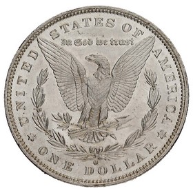 Moneda Estados Unidos Morgan Dollar Plata 1881 O 26,67g