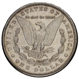 Moneda Estados Unidos Morgan Dollar Plata 1881 S 26,77g