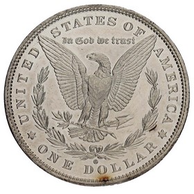 Moneda Estados Unidos Morgan Dollar Plata 1882 O 26,74g