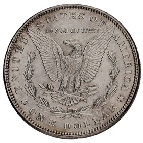 Moneda Estados Unidos Morgan Dollar Plata 1883 26,73g