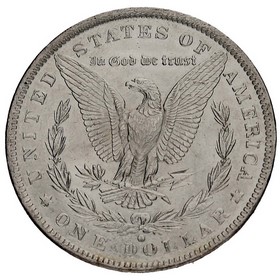 Moneda Estados Unidos Morgan Dollar Plata 1884 O 26,72g