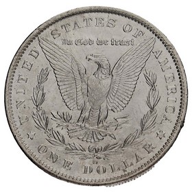 Moneda Estados Unidos Morgan Dollar Plata 1885 O 26,63g