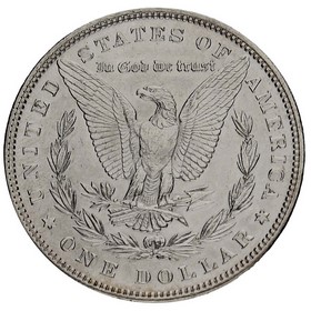 Moneda Estados Unidos Morgan Dollar Plata 1885 26,75g