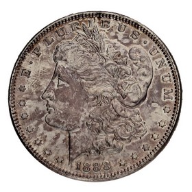 Moneda Estados Unidos Morgan Dollar Plata 1888 26,70g
