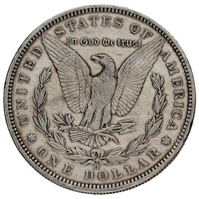 Moneda Estados Unidos Morgan Dollar Plata 1889 O 26,56g