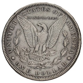 Moneda Estados Unidos Morgan Dollar Plata 1899 S 26,50g