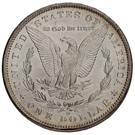 Moneda Estados Unidos Morgan Dollar Plata 1899 O 26,66g