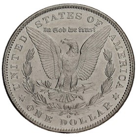 Moneda Estados Unidos Morgan Dollar Plata 1904 O 26,68g
