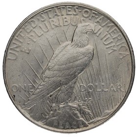 Moneda Estados Unidos Peace Dollar Plata 1922 D 26,78g