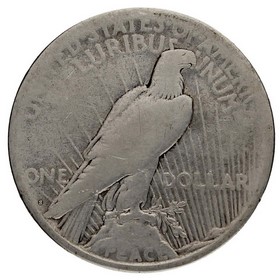 Moneda Estados Unidos Peace Dollar Plata 1924 S 26,28g