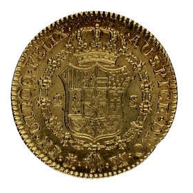 Moneda Carlos IV 2 Escudos Oro 1801 Madrid FA/MF 6,78g