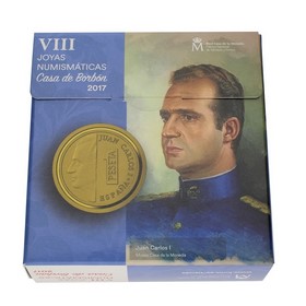 Moneda 20 Euros Casa de Borbon Oro 2017 1,24g