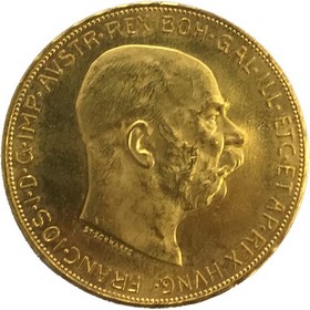 Moneda Austria 100 Coronas Oro 1915 33,89 g