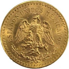 Moneda México 50 Pesos Oro 1947 41,76 g