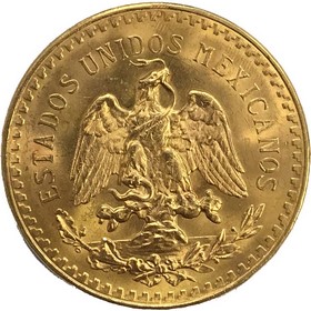 Moneda México 50 Pesos Oro 1947 41,71 g