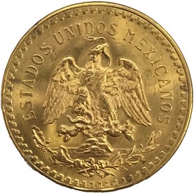Moneda México 50 Pesos Oro 1947 41,67 g