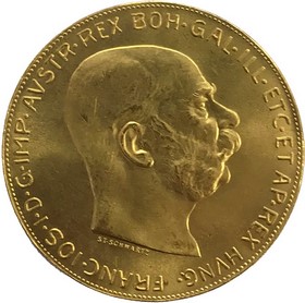 Moneda Austria 100 Coronas Oro 1915 33,91 g