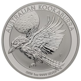 Moneda Australia 1 Dollar Kookaburra Plata 2018 1oz