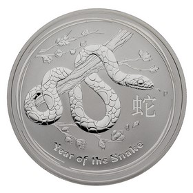Moneda Australia 1 Dollar Año de la Serpiente Plata 2013 1oz