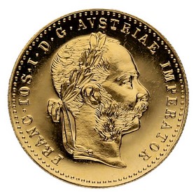 Moneda Austria Ducado restrike Proof Oro 1915 3,51g
