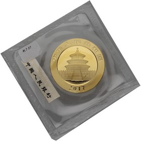 Moneda China 500 Yuans Panda Oro 2017 30g