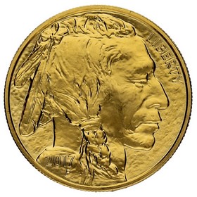 Moneda Estados Unidos 50 Dollars American Buffalo Oro 2017 1oz