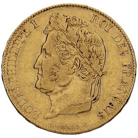 Moneda Francia 20 Francos Oro 1838 6,41g