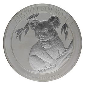 Moneda Australia 30 dollars Koala Plata 2019 1Kg
