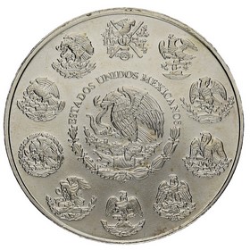 Moneda México 1 Onza Libertad Plata 2007 1oz