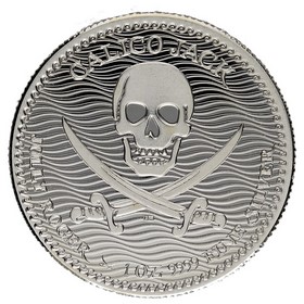 Moneda Niue 2 Dollars Calico Jack Plata 2022 1oz