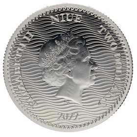 Moneda Niue 2 Dollars Calico Jack Plata 2022 1oz