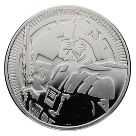 Moneda Niue 2 Dollars  Darth Vader Plata 2019 1oz