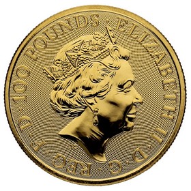 Moneda Reino Unido 100 Pouns Robin Hood  Oro 2021 1oz