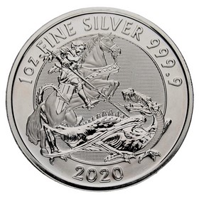 Moneda Reino Unido 2 Pounds Valiant Plata 2020 1oz