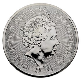 Moneda Reino Unido 2 Pounds Valiant Plata 2020 1oz