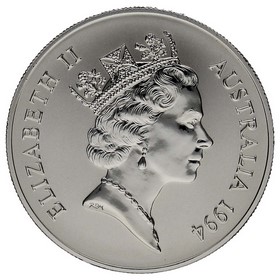 Moneda Australia 1 Dollar Canguro Plata 1994 1oz