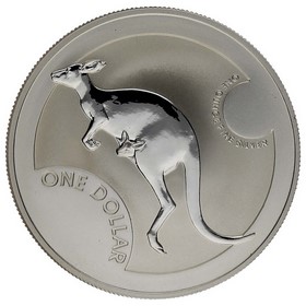 Moneda Australia 1 Dollar Canguro Plata 2006 1oz