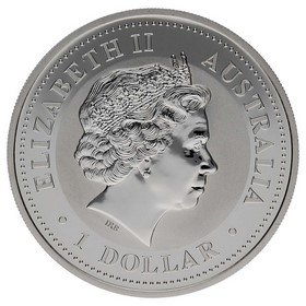 Moneda Australia 1 Dollar Kookaburra Plata 2009 1oz
