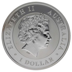 Moneda Australia 1 Dollar Kookaburra Plata 2010 1oz