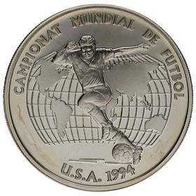 Moneda Andorra 10 Diners Campionat Mundial Futbol USA 1994 Plata 1993 1oz