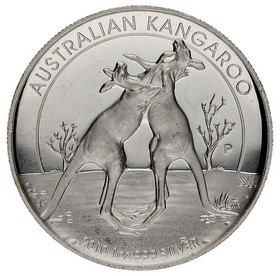 Moneda Australia 1 Dollar Canguro Plata 2010 1oz