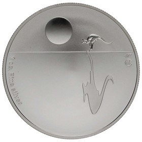 Moneda Australia 1 Dollar Canguro Plata 2010 1oz