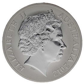 Moneda Australia 1 Dollar Canguro Plata 2012 1oz